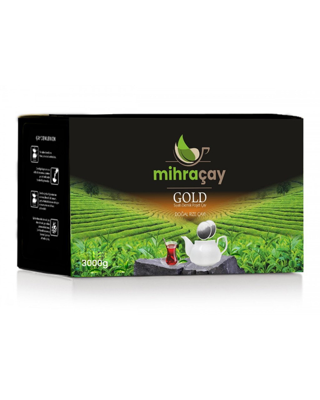 Mihra Çay 3 KG Demlik Poşet